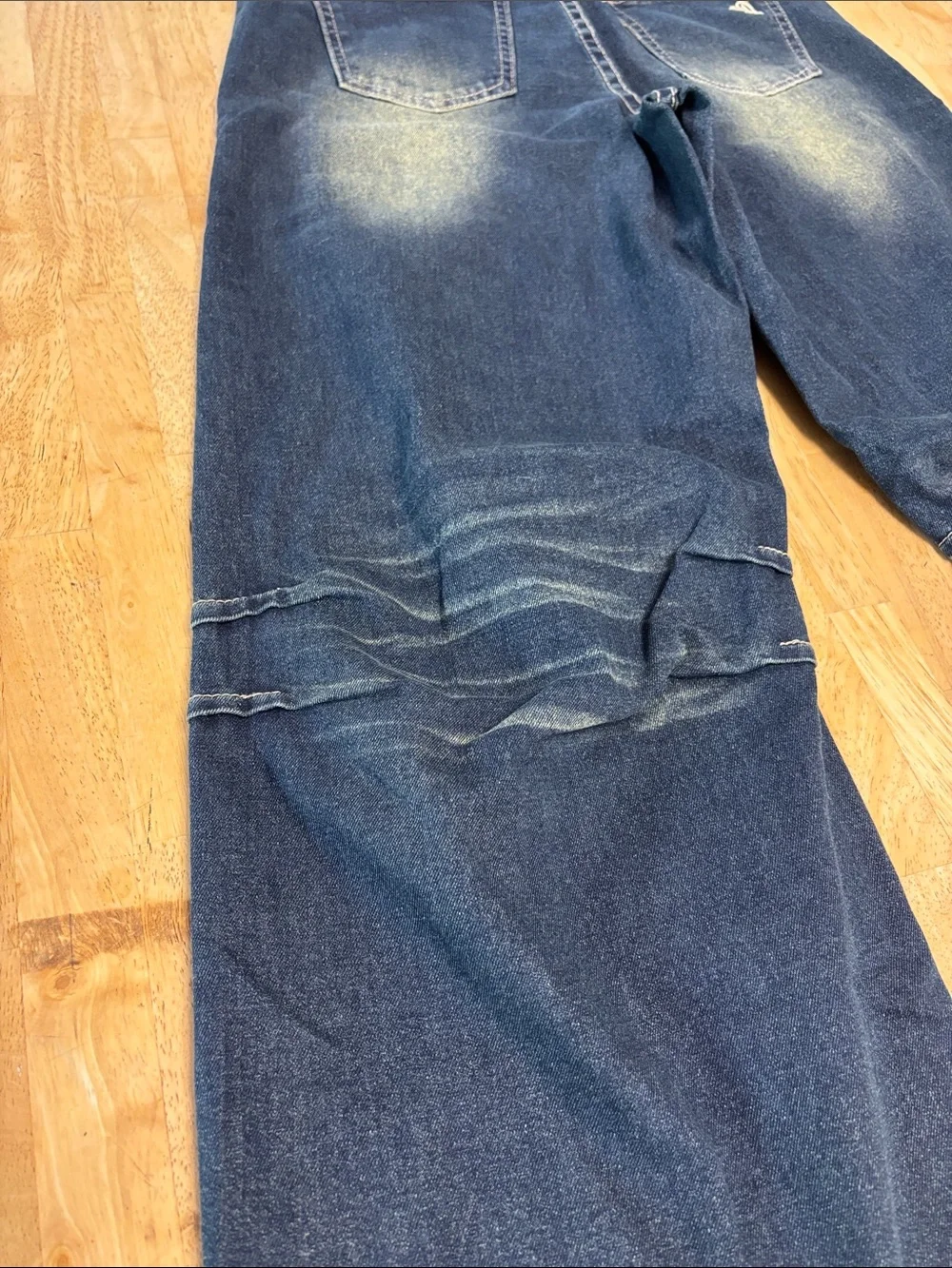 NWT VIP Jeans Fashion Collection Paneled Wide Leg Sculpting Stretch Denim 7/28